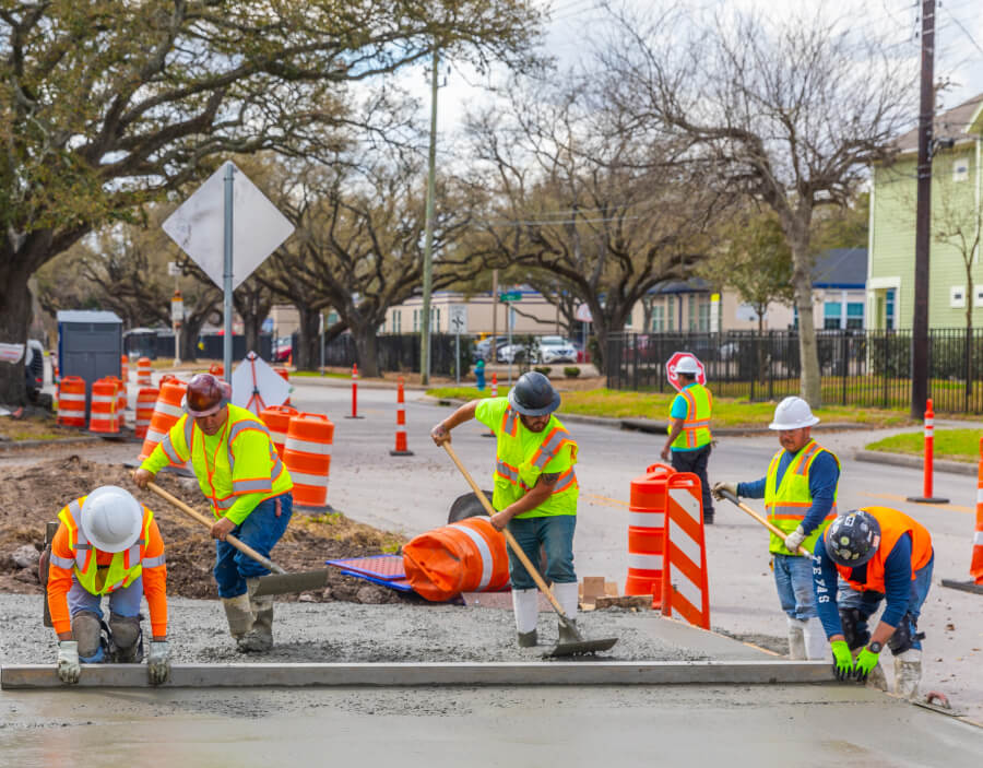 Construction taking place along the BOOST 56 Airline / Montrose route.