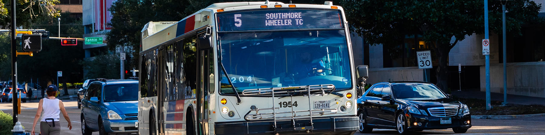 5 Southmore bus.