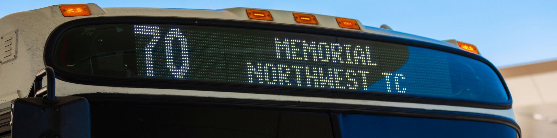 70 Memorial bus