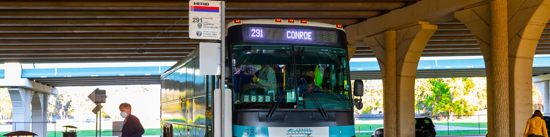 291 Conroe Park & Ride bus