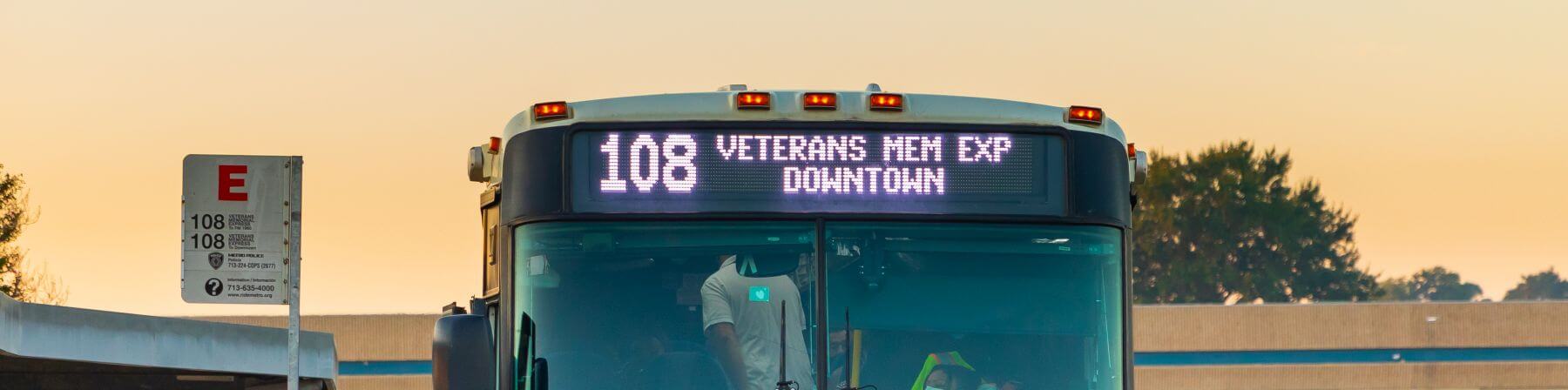 108 Veterans Memorial Express bus
