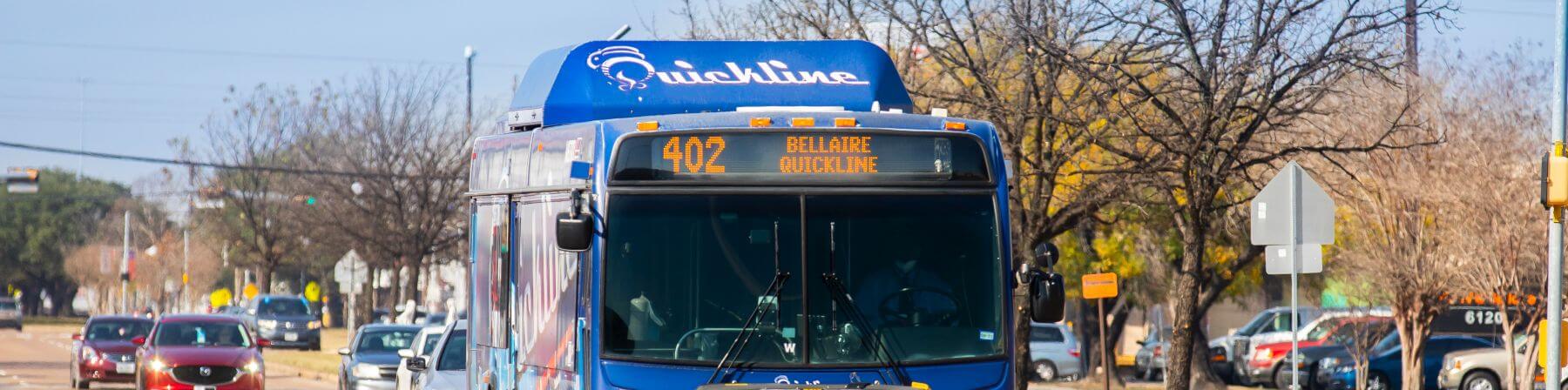 402 Bellaire Quickline bus