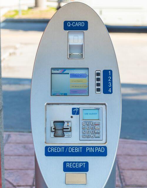 Credit vending machine