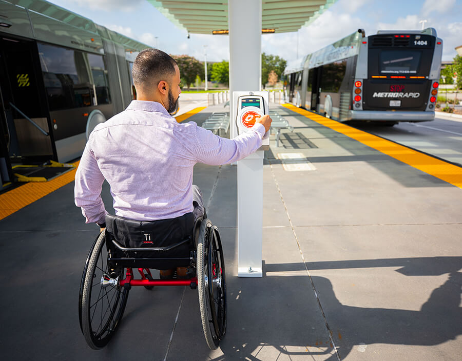 Accessibility on METRO Public Transit Houston TX