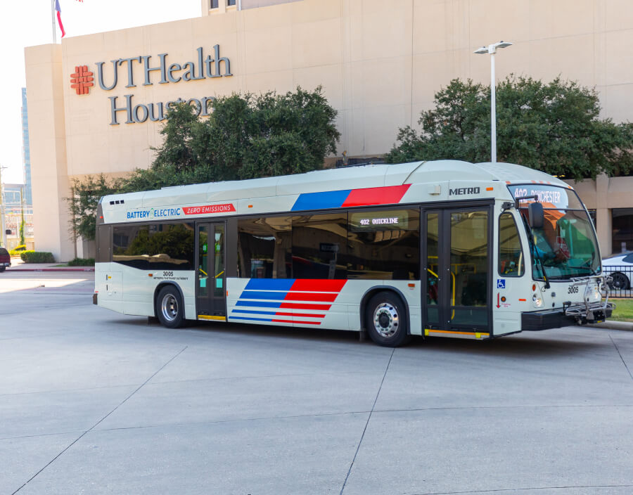 100% battery electric bus.