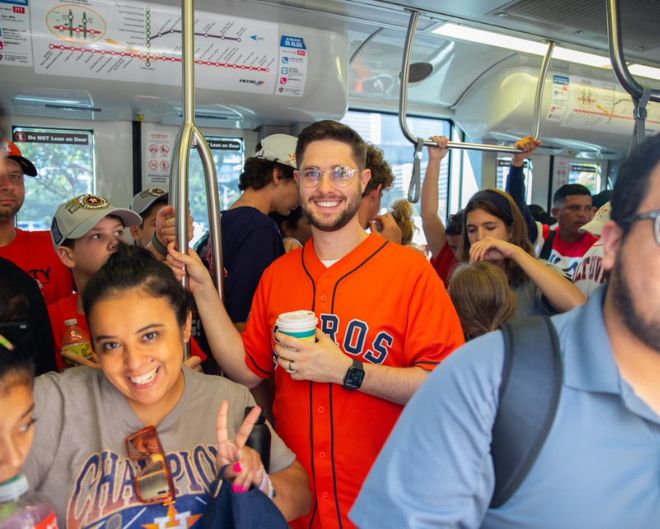 Hop Aboard METRO's Level Up Train and Celebrate the Astros, Houston  Style Magazine