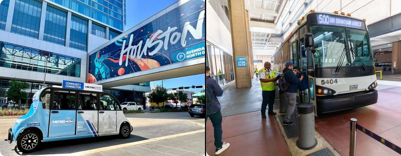 METRO's Director of Communications Anna Carpenter recently did an interview with Univision Houston to talk about the Community Connector and the 500 IAH Downtown Direct.