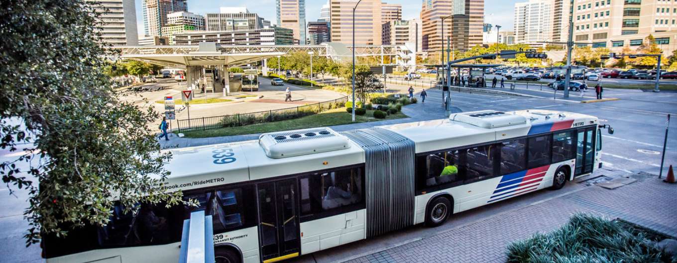 Major improvements are underway at the Texas Medical Center Transit Center.