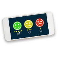 online survey smartphone faces