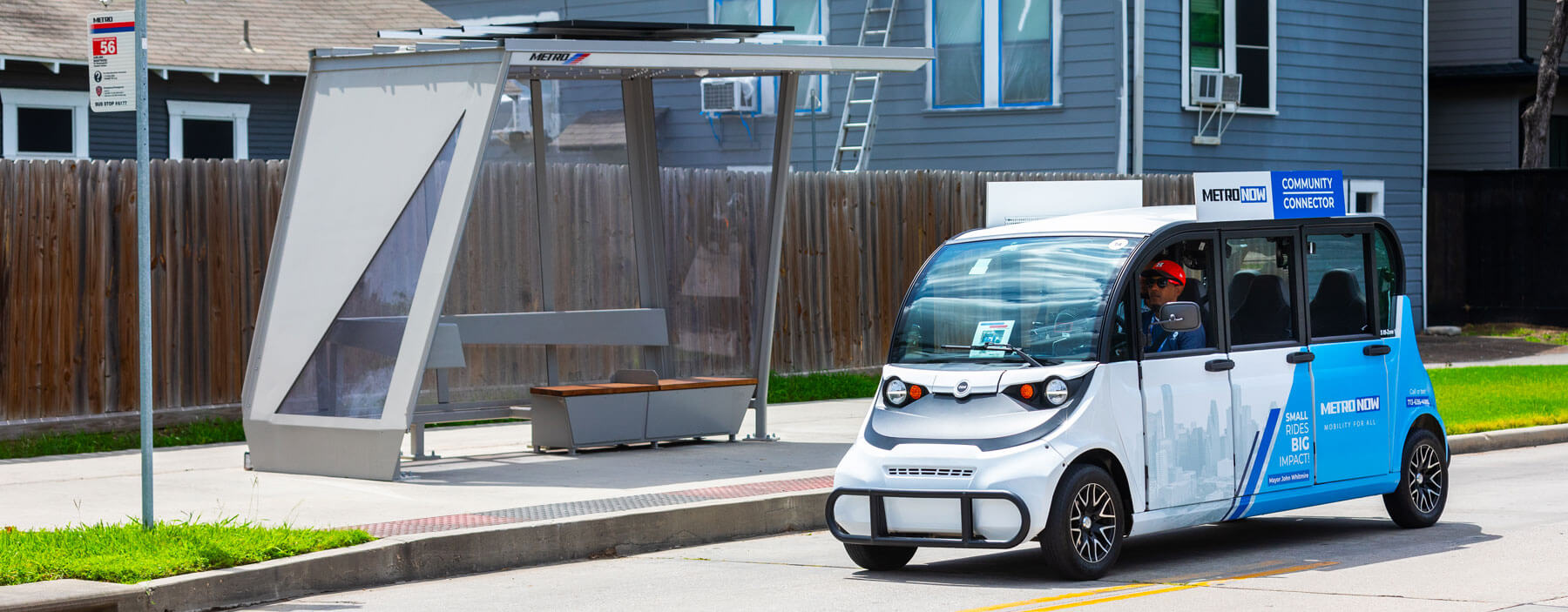 METRO Community Connector vehicle.