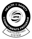APTA Health and Safety badge