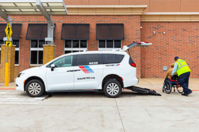 METRO Community Connector minivan.