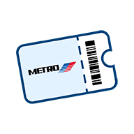 METRO vending machine ticket