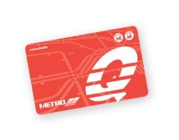tramway tours hopital METRO Q Fare Card