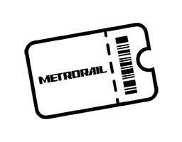 tramway tours hopital METRORail vending machine ticket